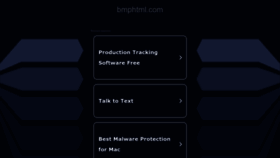 What Bmphtml.com website looked like in 2022 (1 year ago)