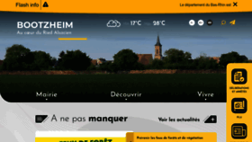 What Bootzheim.fr website looked like in 2022 (1 year ago)