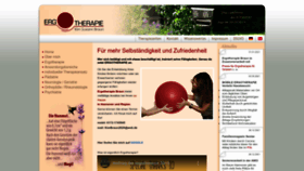 What Braun-ergotherapie.de website looked like in 2022 (1 year ago)