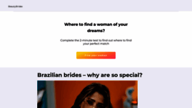 What Brazilwomen.net website looked like in 2022 (1 year ago)