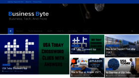 What Businessbyte.co.uk website looked like in 2022 (1 year ago)