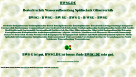 What Bwsg.de website looked like in 2022 (1 year ago)