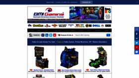 What Bmigaming.com website looked like in 2022 (1 year ago)