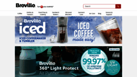 What Breville.co.uk website looked like in 2022 (1 year ago)