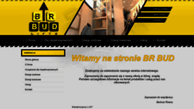 What Brbud.pl website looked like in 2022 (1 year ago)