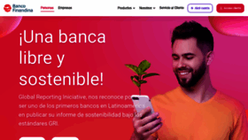 What Bancofinandina.com website looked like in 2022 (1 year ago)