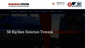 What Basaran-dokum.com website looked like in 2022 (1 year ago)