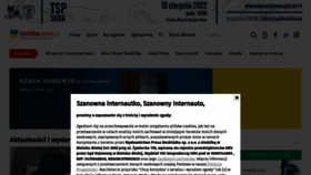 What Biala.pl website looked like in 2022 (1 year ago)