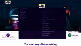 What Bergerpaints.com website looked like in 2022 (1 year ago)
