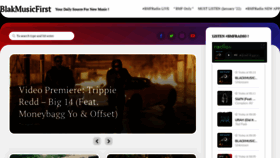 What Blakmusicfirst.fr website looked like in 2022 (1 year ago)