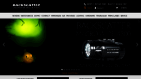 What Backscatter.com website looked like in 2022 (1 year ago)