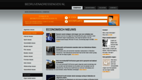 What Bedrijvenadressengids.nl website looked like in 2022 (1 year ago)