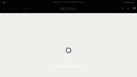 What Bulova.com website looked like in 2022 (1 year ago)