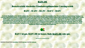 What Bafc.de website looked like in 2022 (2 years ago)