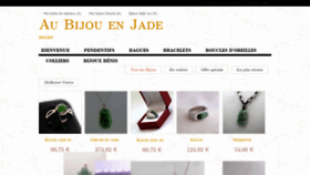 What Bijouxenjade.com website looked like in 2022 (1 year ago)