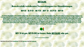 What Bivd.de website looked like in 2022 (1 year ago)