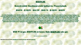 What Bmsw.de website looked like in 2022 (2 years ago)