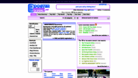 What Boostersite.net website looked like in 2022 (1 year ago)