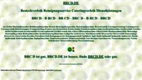 What Brcd.de website looked like in 2022 (1 year ago)