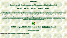 What Brmg.de website looked like in 2022 (4 years ago)