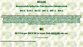 What Bsuz.de website looked like in 2022 (1 year ago)