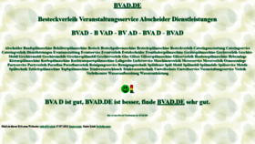 What Bvad.de website looked like in 2022 (1 year ago)