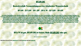 What Bvaw.de website looked like in 2022 (2 years ago)