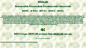 What Bwpg.de website looked like in 2022 (2 years ago)