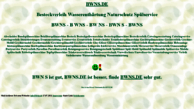 What Bwns.de website looked like in 2022 (2 years ago)