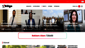 What Bolgegazetesi.com.tr website looked like in 2022 (1 year ago)