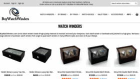 What Buywatchwinders.com website looked like in 2022 (1 year ago)