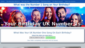 What Birthdaydjdisco.co.uk website looked like in 2022 (1 year ago)