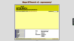 What Btsearch.pl website looked like in 2022 (1 year ago)