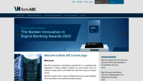 What Bank-abc.com website looked like in 2022 (1 year ago)