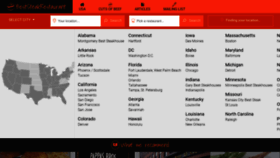 What Beststeakrestaurant.com website looked like in 2022 (1 year ago)