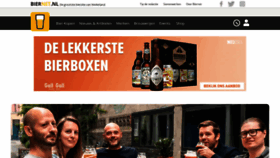 What Biernet.nl website looked like in 2022 (1 year ago)