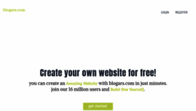 What Blogars.com website looked like in 2022 (1 year ago)