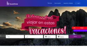 What Busolinea.com.mx website looked like in 2022 (1 year ago)
