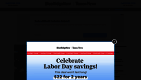 What Blueridgenow.com website looked like in 2022 (1 year ago)
