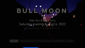 What Bullmoon.org website looked like in 2022 (1 year ago)