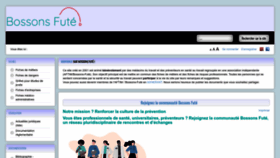 What Bossons-fute.fr website looked like in 2022 (1 year ago)