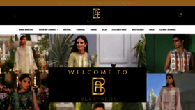 What Baapparels.pk website looked like in 2022 (1 year ago)