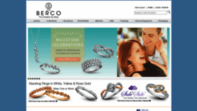 What Bercojewelry.com website looked like in 2022 (1 year ago)