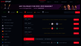 What Bingsport.com website looked like in 2022 (2 years ago)