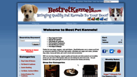 What Bestpetkennels.com website looked like in 2022 (1 year ago)