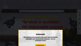 What Bars-guns.ru website looked like in 2022 (1 year ago)