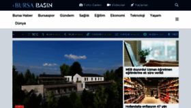 What Bursabasin.com website looked like in 2022 (1 year ago)