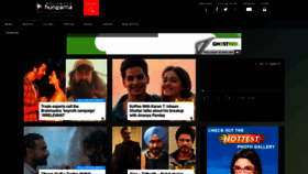 What Bollywoodhungama.com website looked like in 2022 (1 year ago)