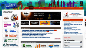 What Bsn.com.my website looked like in 2011 (12 years ago)