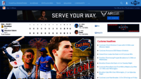 What Brooklyncyclones.com website looked like in 2022 (1 year ago)
